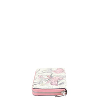 Prada Glace Rabbit Continental Zip Wallet Right