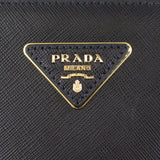 Prada Saffiano Lux Galleria Double Zip Tote Small Hardware