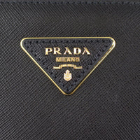 Prada Saffiano Lux Galleria Double Zip Tote Small Hardware
