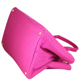 Prada Jardinera Canvas Shopper Large Corner