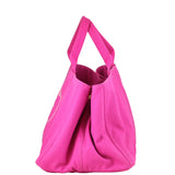 Prada Jardinera Canvas Shopper Large Left