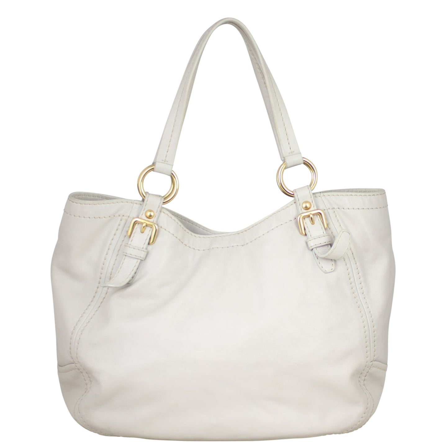 Prada Leather Hobo Back