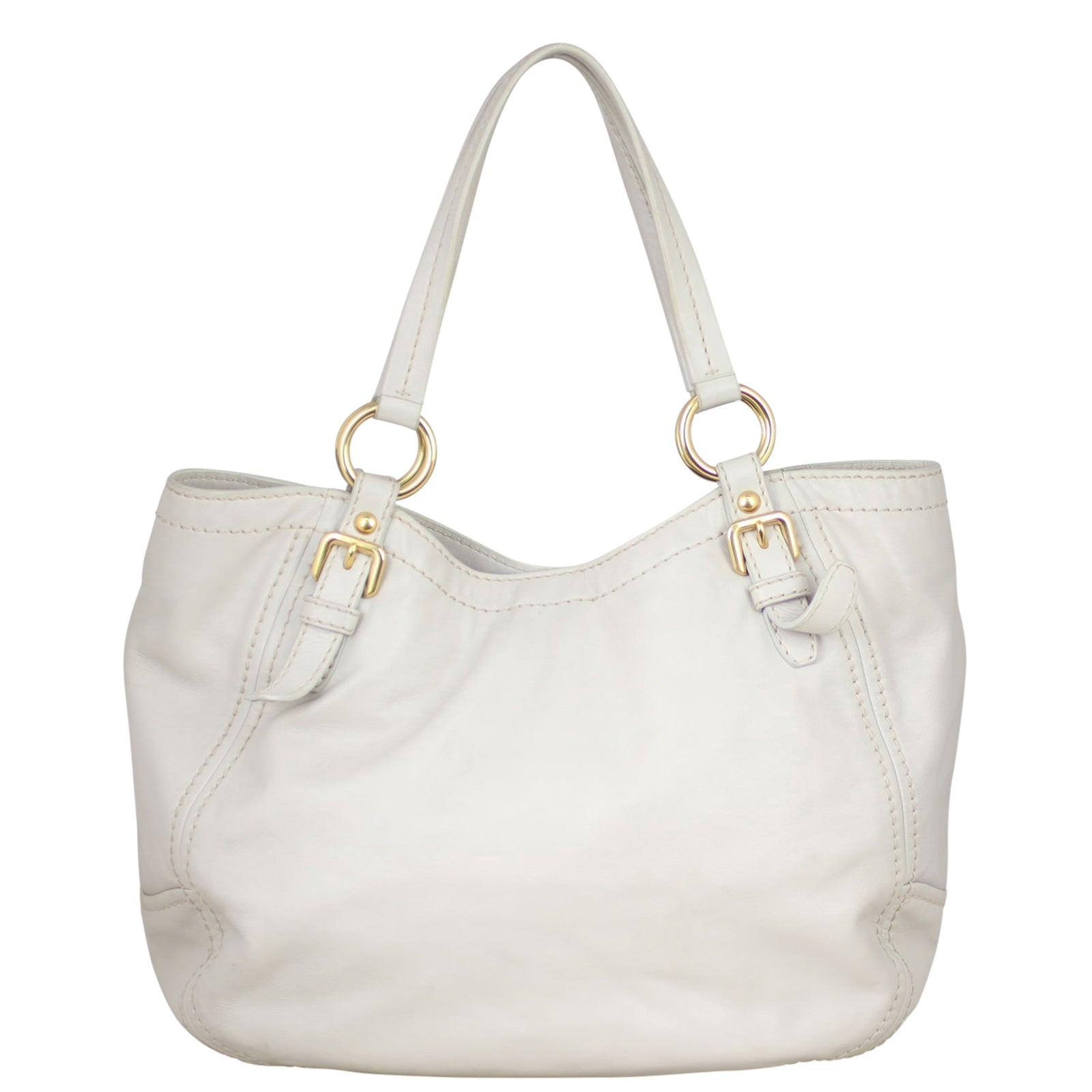 Prada Leather Hobo Back