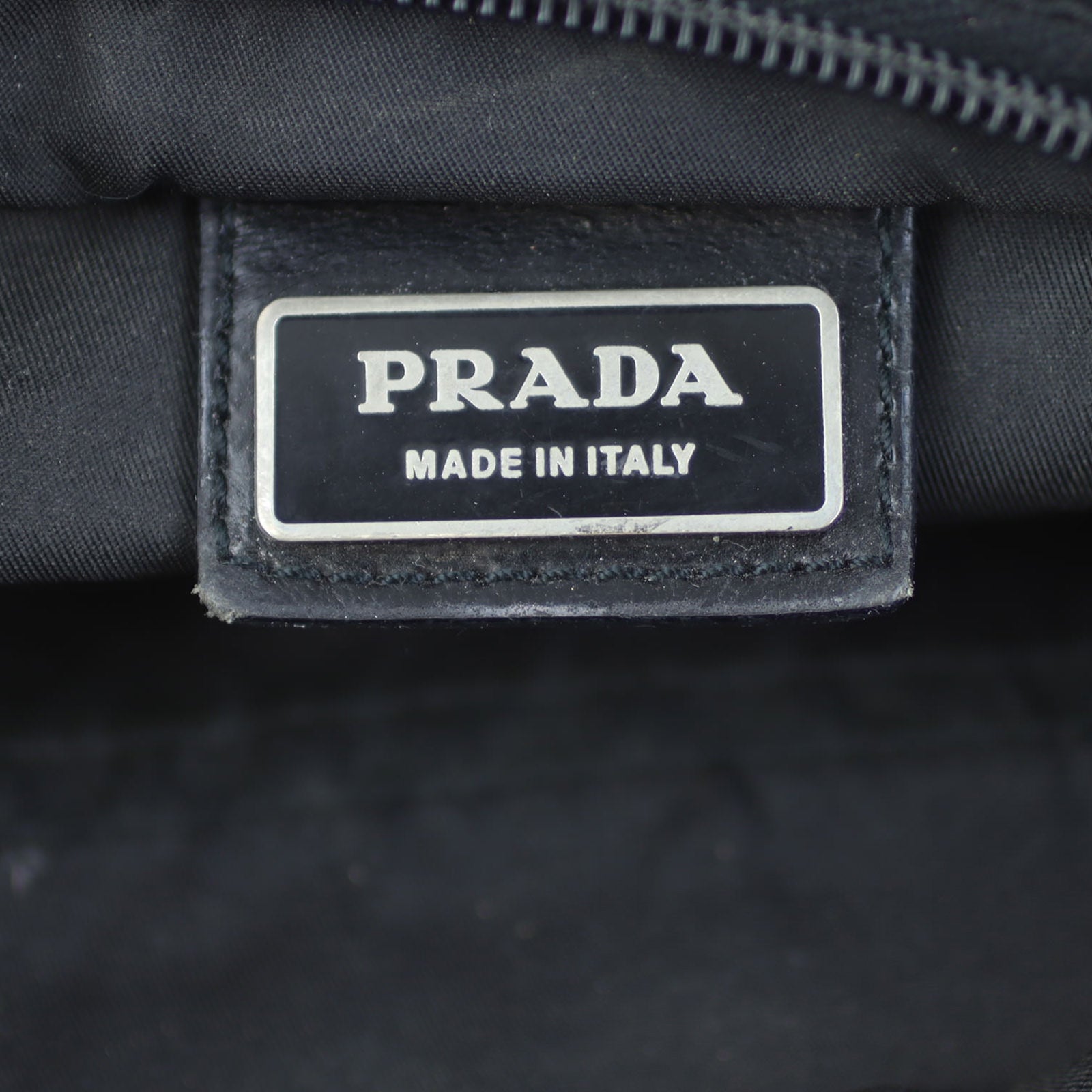 Prada Nylon Messenger Bag Stamp