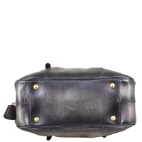 Prada Vitello Daino Antik Metallic Bowler Base