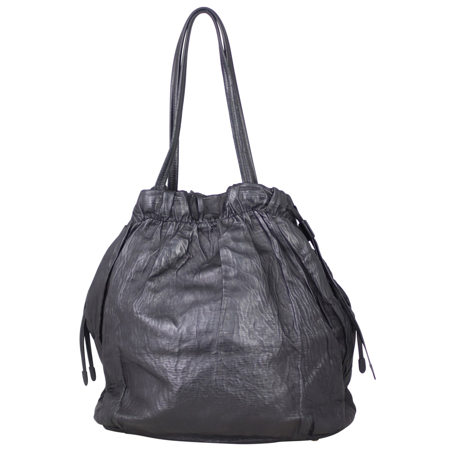 Prada Nappa Antique Tote Back