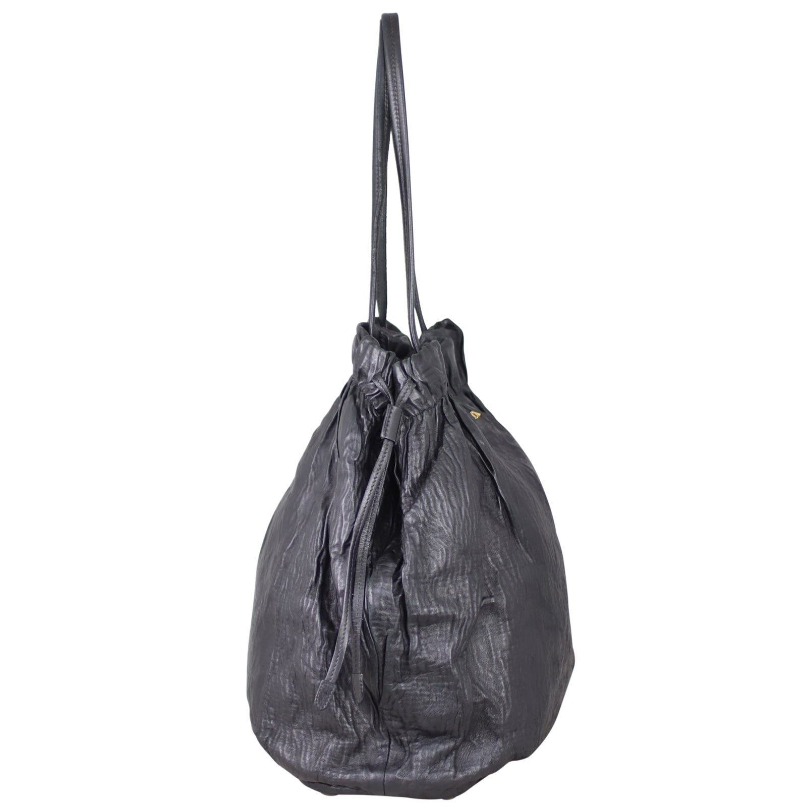 Prada Nappa Antique Tote Side