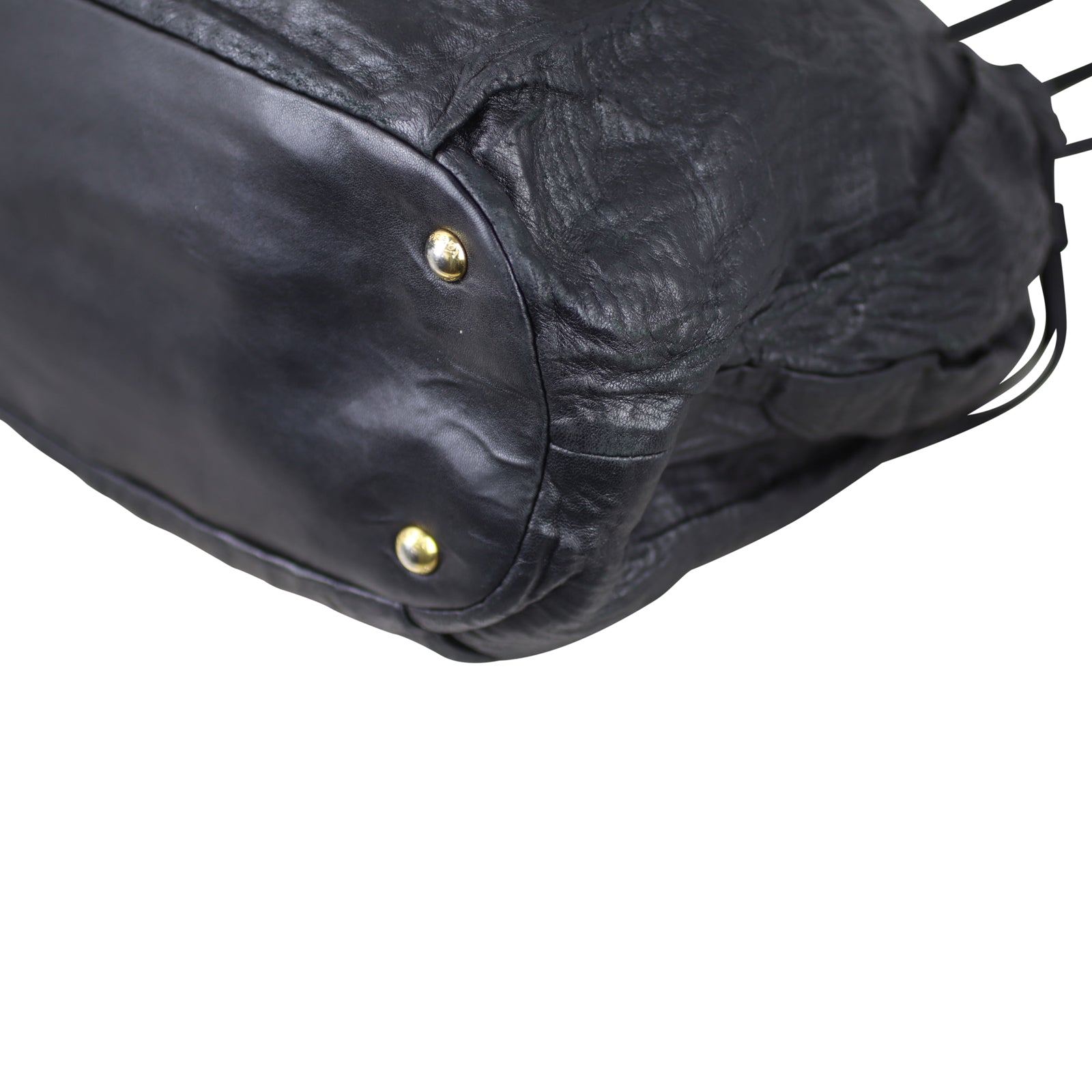 Prada Nappa Antique Tote Corner