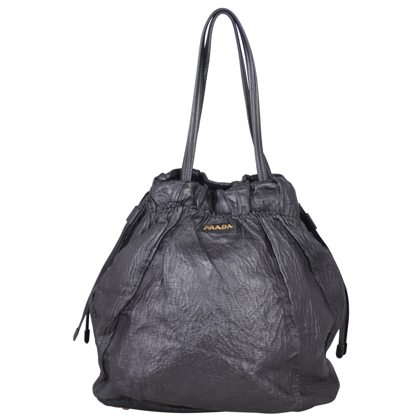 Prada Nappa Antique Tote Front