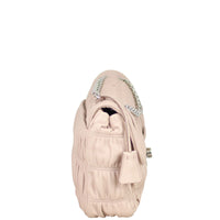 Prada Nappa Gaufre Flap Bag Side