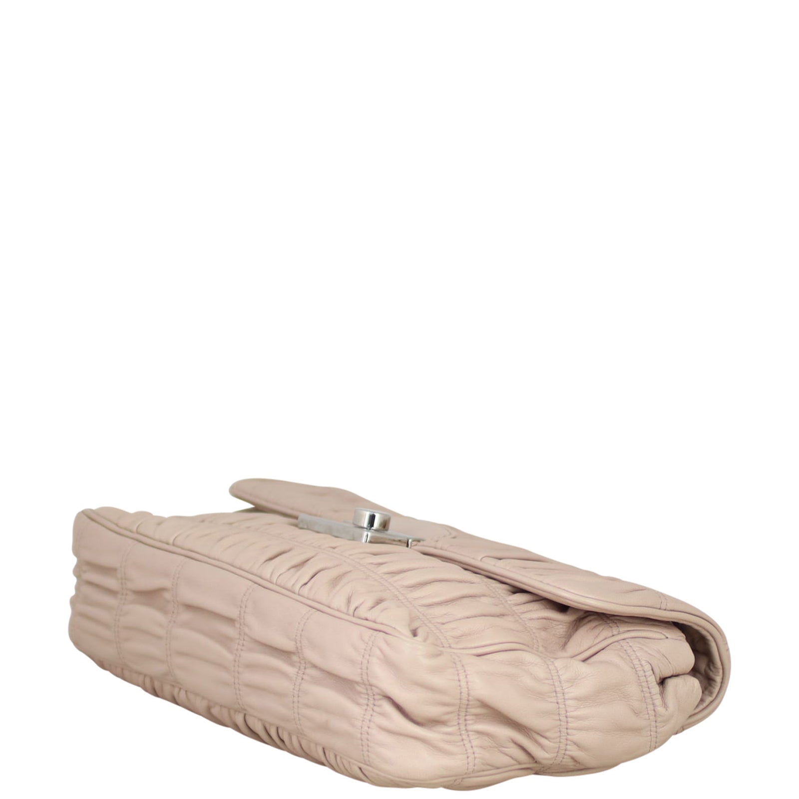 Prada Nappa Gaufre Flap Bag Corner