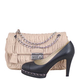 Prada Nappa Gaufre Flap Bag Shoe