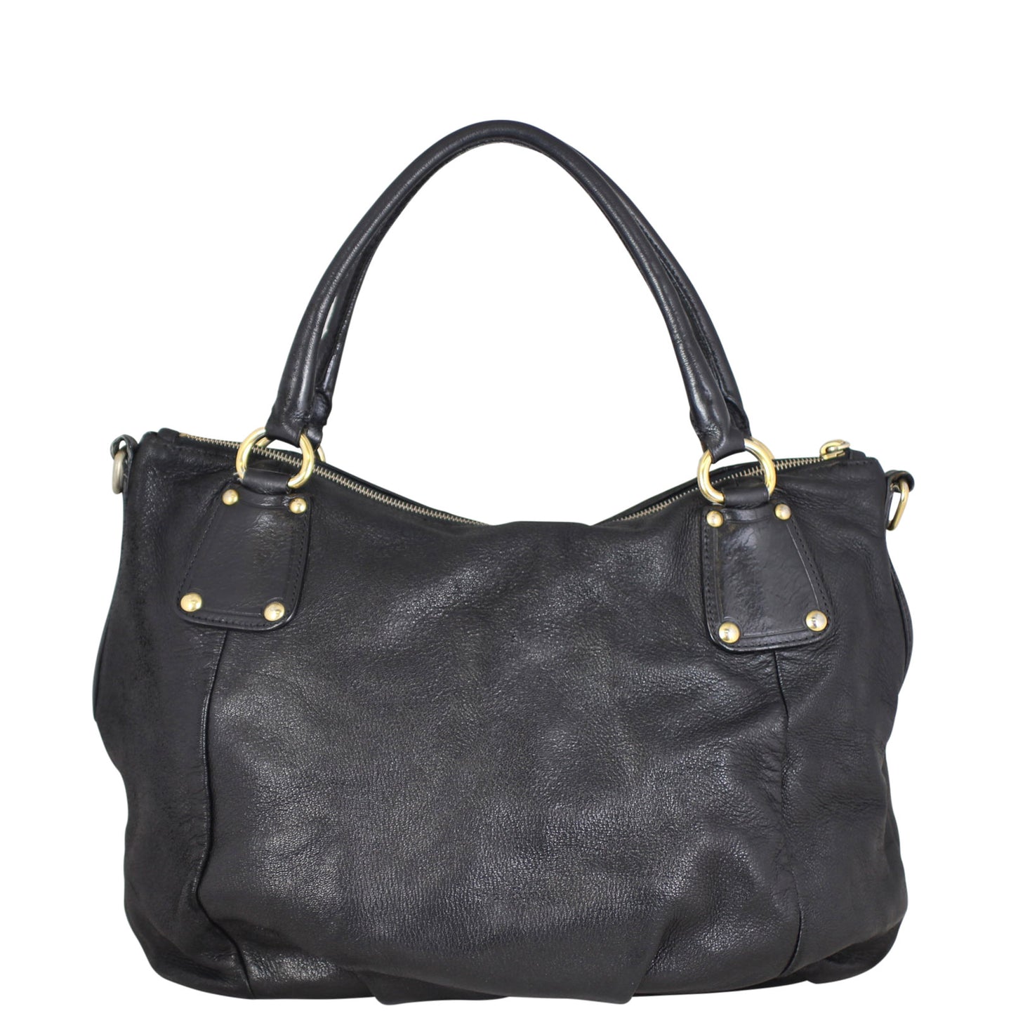 Prada Nappa Leather Tote Bag Back