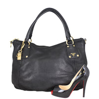 Prada Nappa Leather Tote Bag Scale