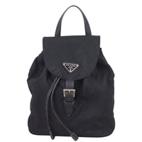 Prada Nylon Drawstring Backpack Front