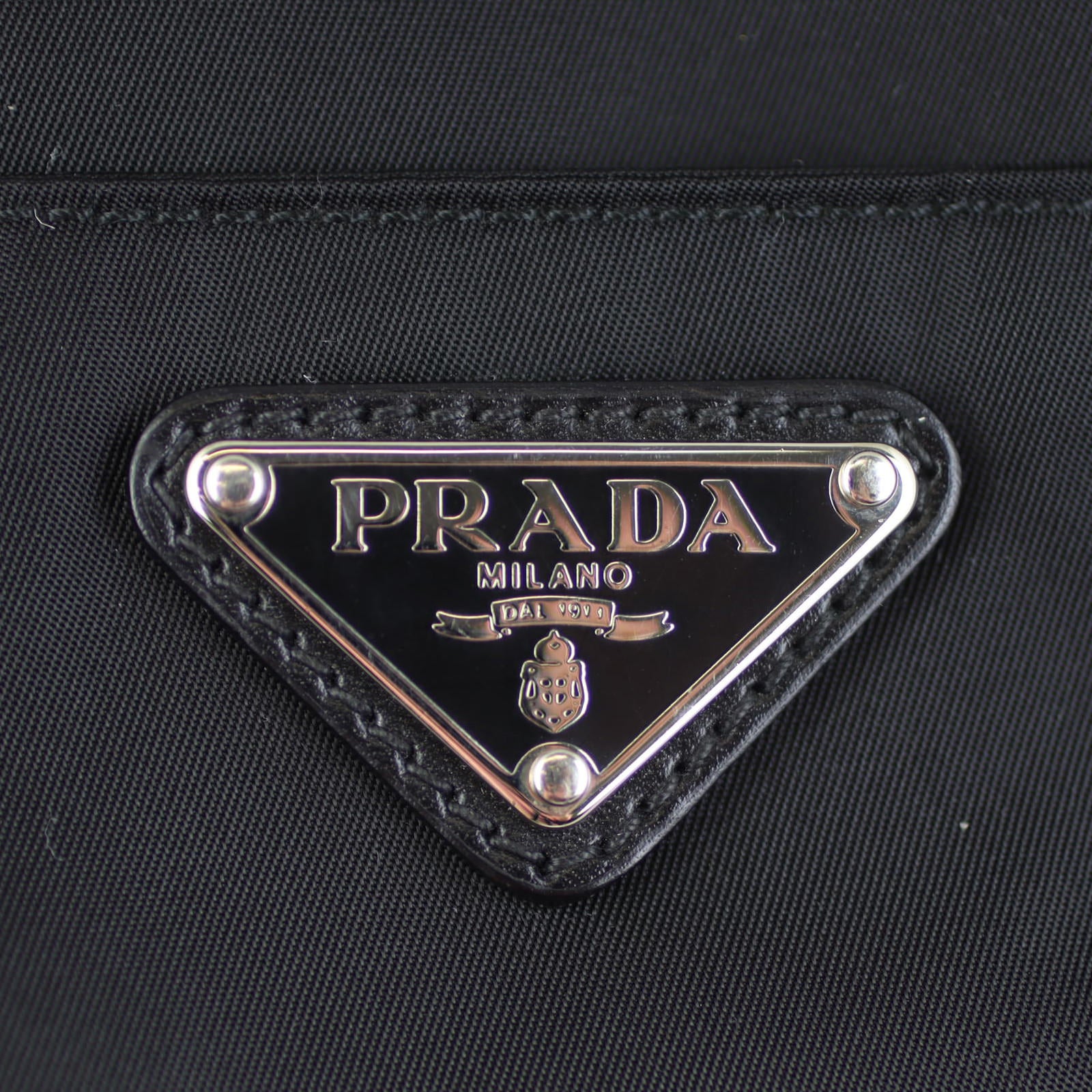 Prada Tessuto 2Way Tote Logo