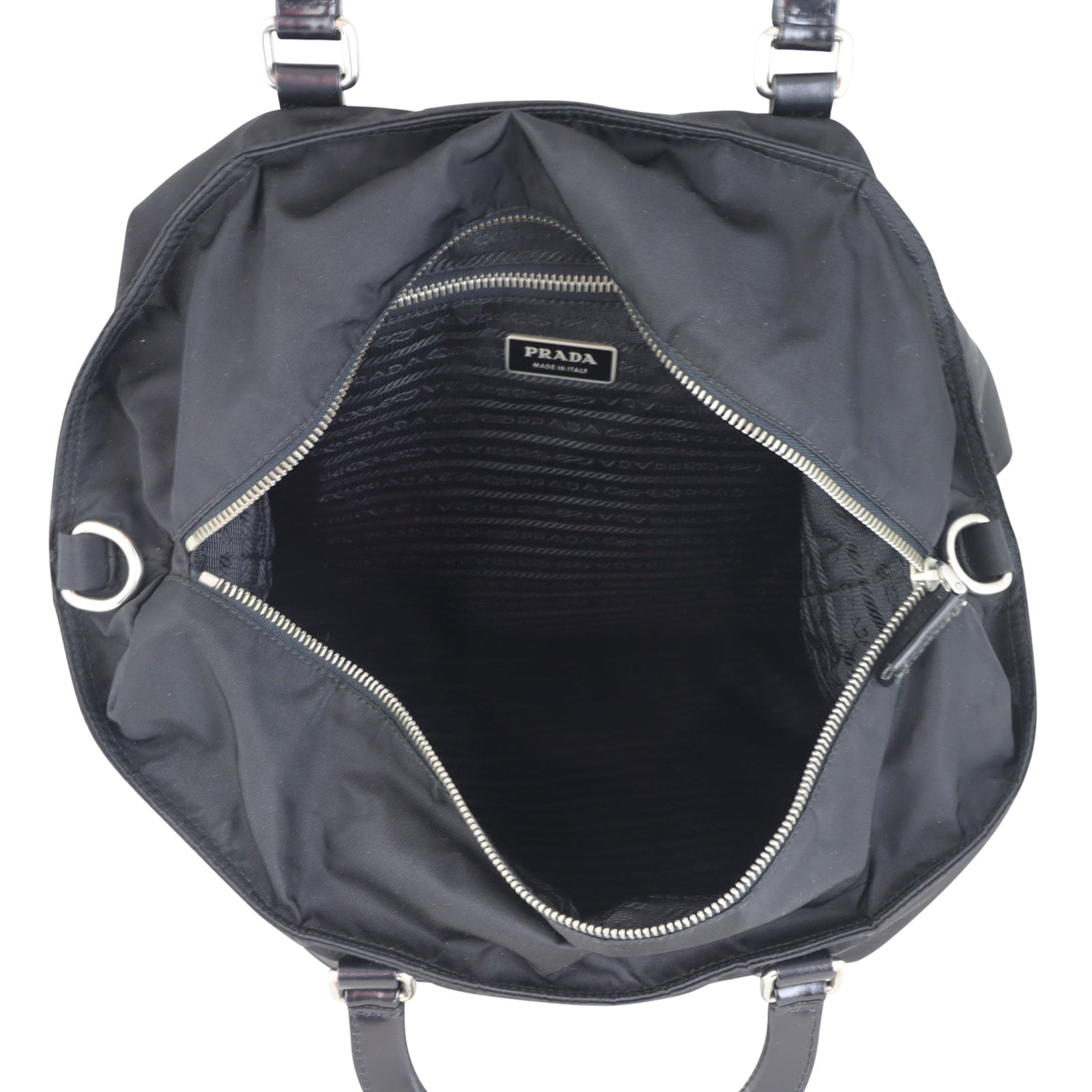 Prada Tessuto 2Way Tote interior