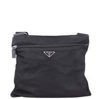 Prada Nylon Messenger Bag Front