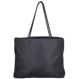Prada Nylon Shopping Tote Back
