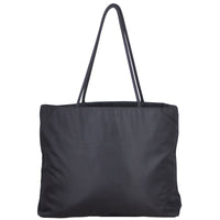Prada Nylon Shopping Tote Back