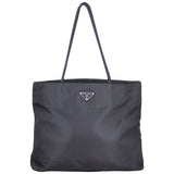 Prada Nylon Shopping Tote Front