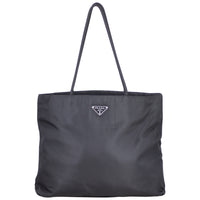 Prada Nylon Shopping Tote Front