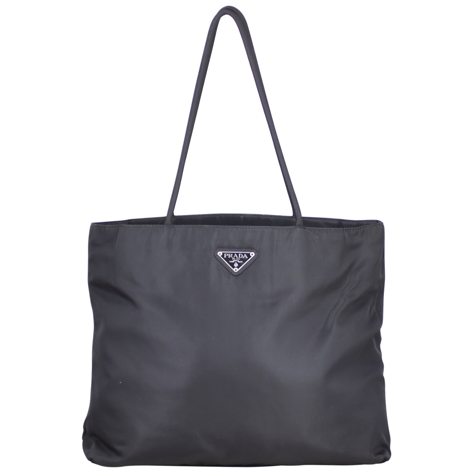 Prada Nylon Shopping Tote Front