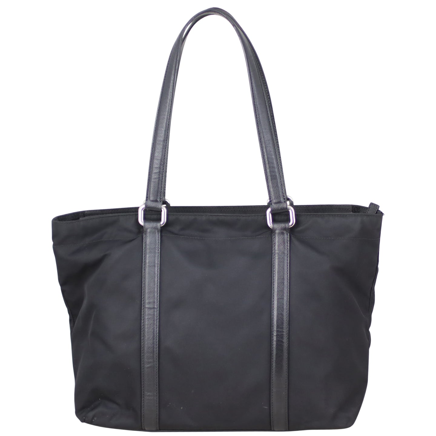 Prada Nylon Shoulder Bag Back