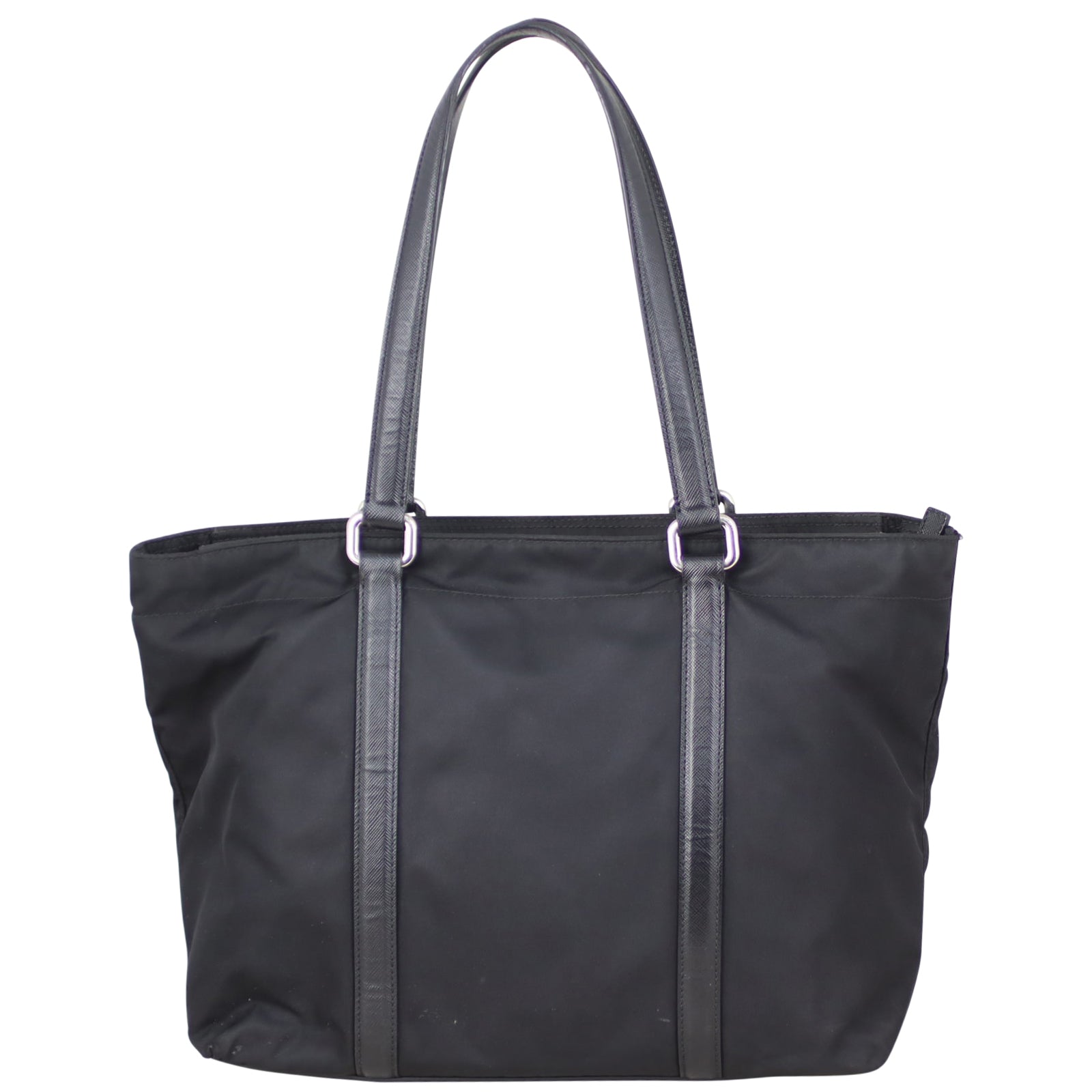 Prada Nylon Shoulder Bag Back