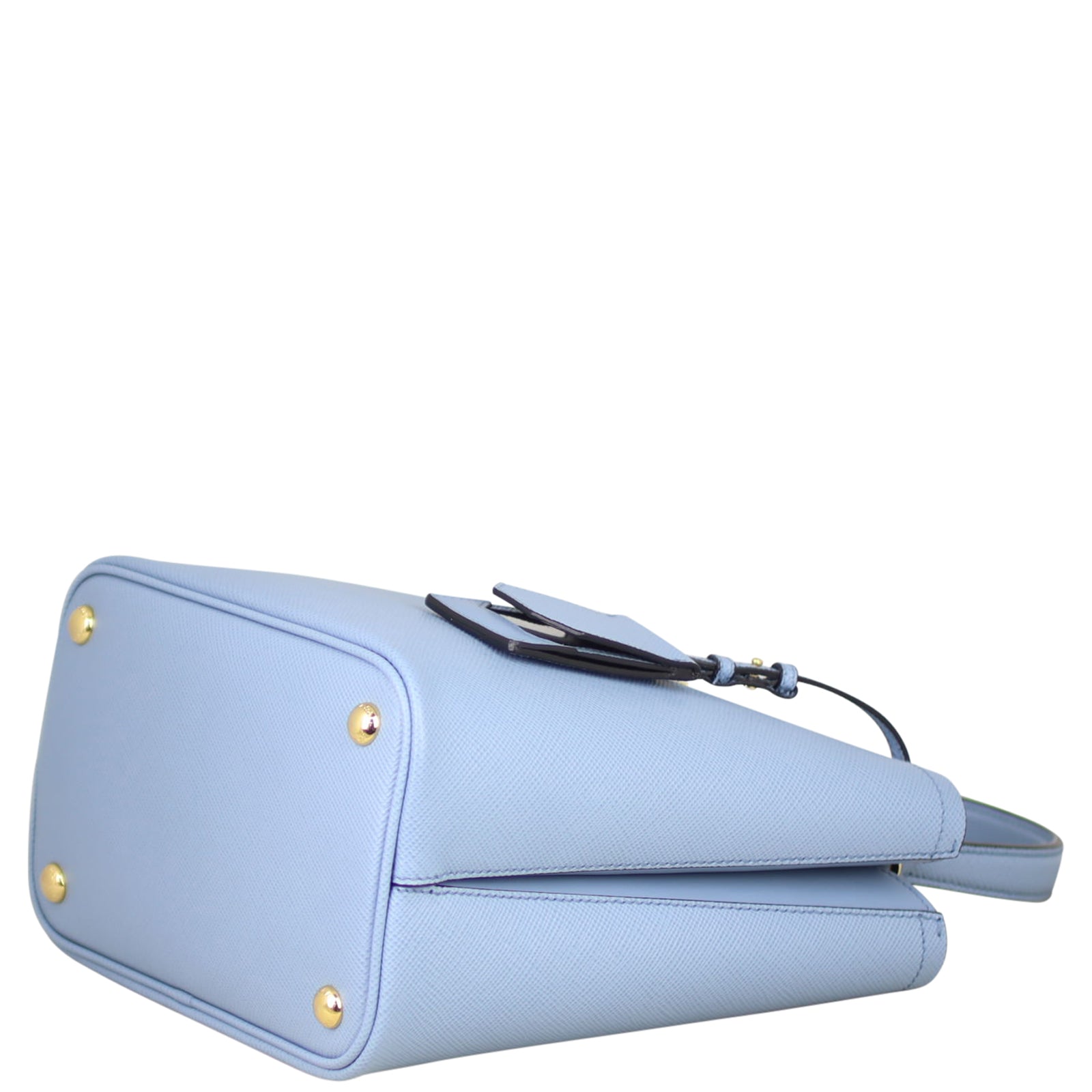 Prada Panier Saffiano Cuir Medium Tote Corner