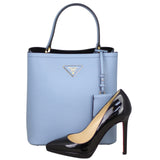 Prada Panier Saffiano Cuir Medium Tote Shoe