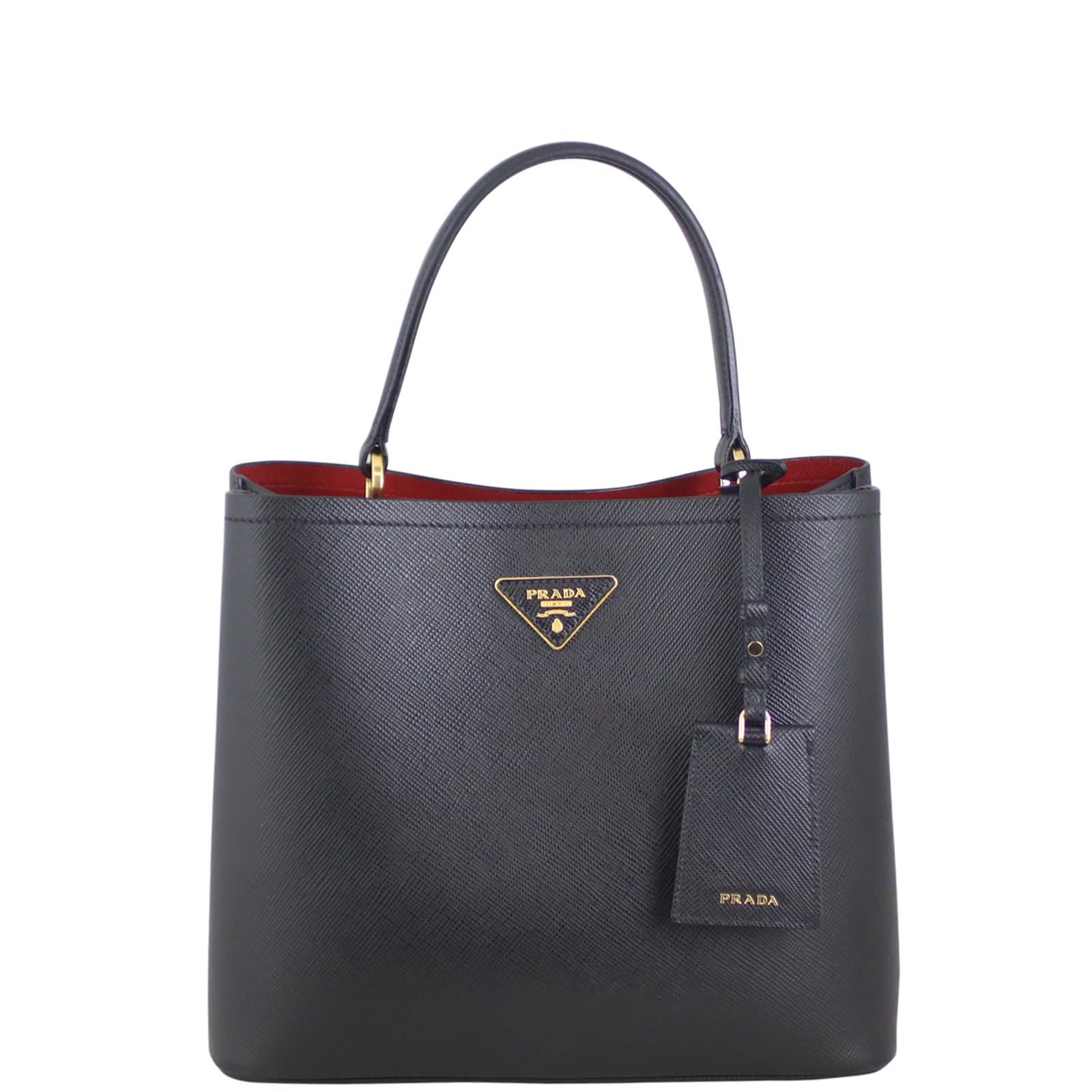 Prada Panier Saffiano Tote Front