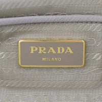 Prada Saffiano Lux Galleria Double Zip Tote Medium logo
