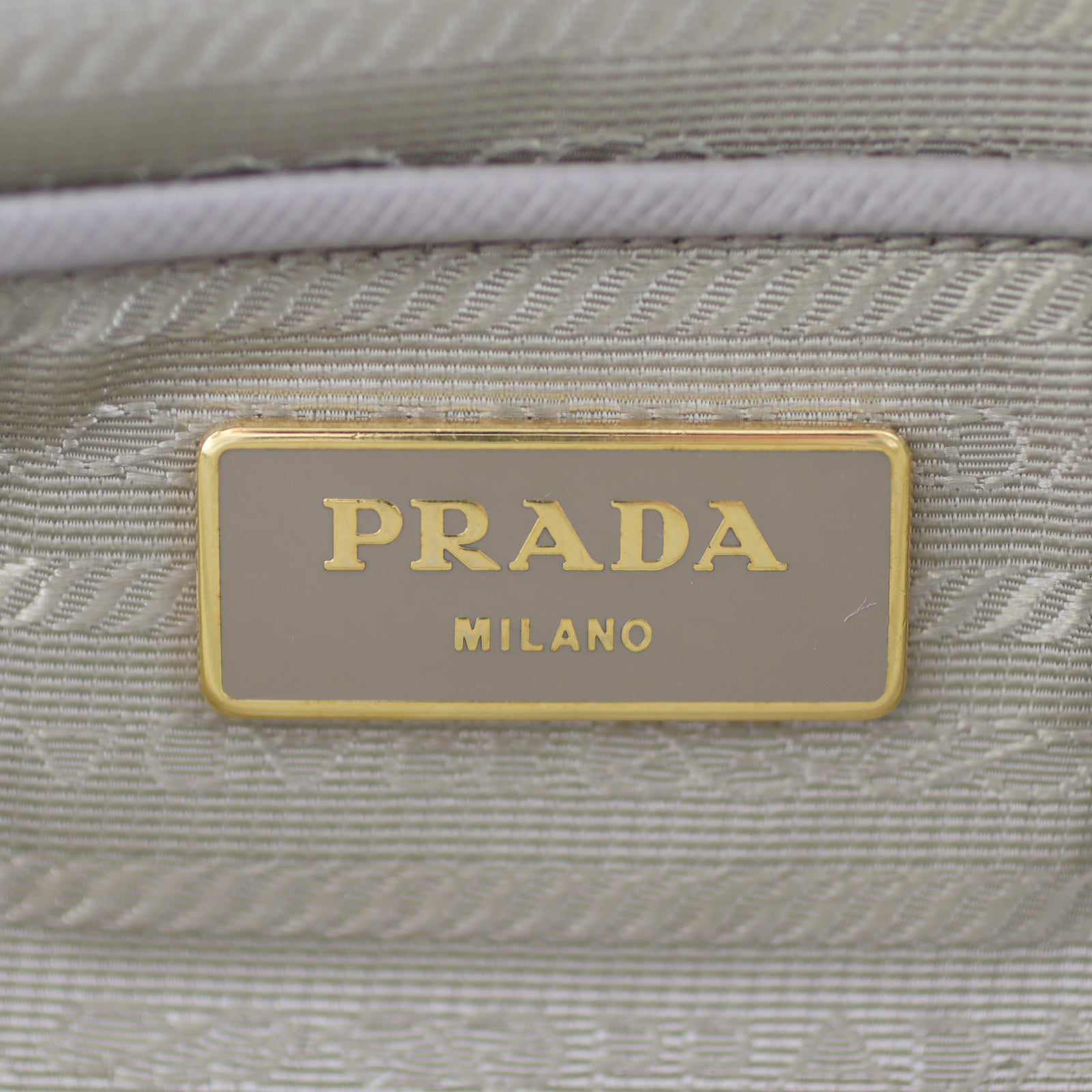 Prada Saffiano Lux Galleria Double Zip Tote Medium logo