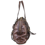 Prada Python Jewelled Tote Side