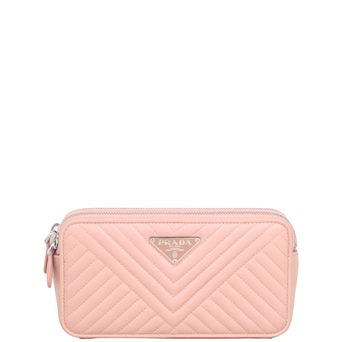Prada Quilted Chain Mini Shoulder Bag Front