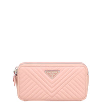 Prada Quilted Chain Mini Shoulder Bag Front