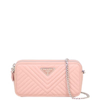Prada Quilted Chain Mini Shoulder Bag Front
