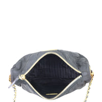 Prada Quilted Tessuto Chain Bag Whole interior