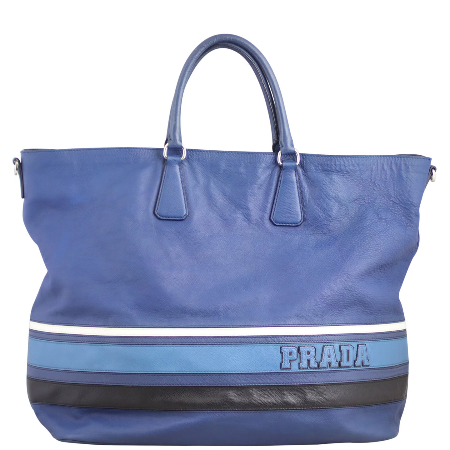 Prada Righe Two-Way Tote Front