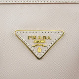 Prada Saffiano Bowler Bag Exterior