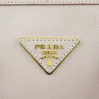 Prada Saffiano Bowler Bag Exterior
