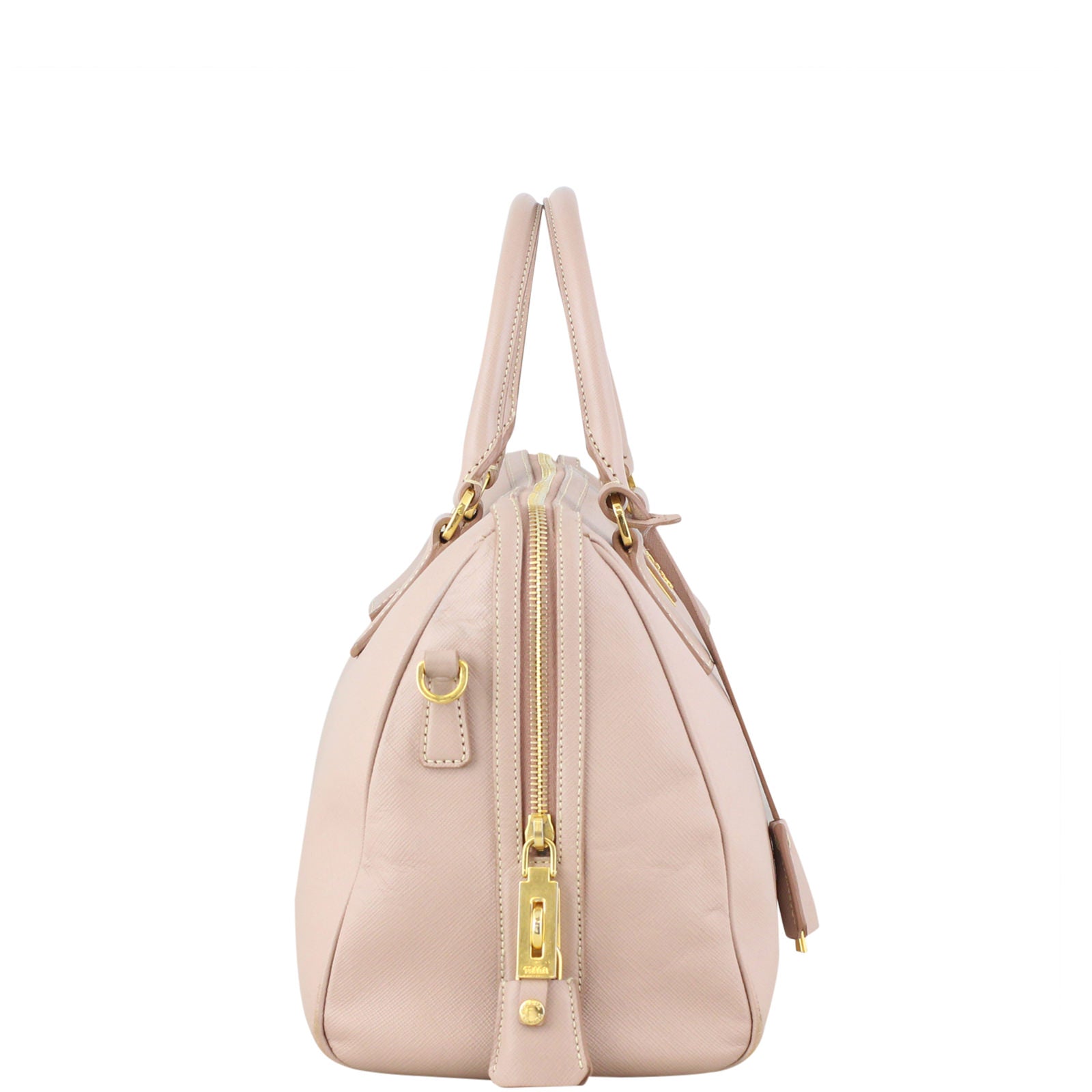 Prada Saffiano Bowler Bag – Luxe.It.Fwd