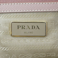 Prada Saffiano Bowler Bag Stamp