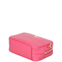 Prada Saffiano Camera Crossbody Bag Mini Corner