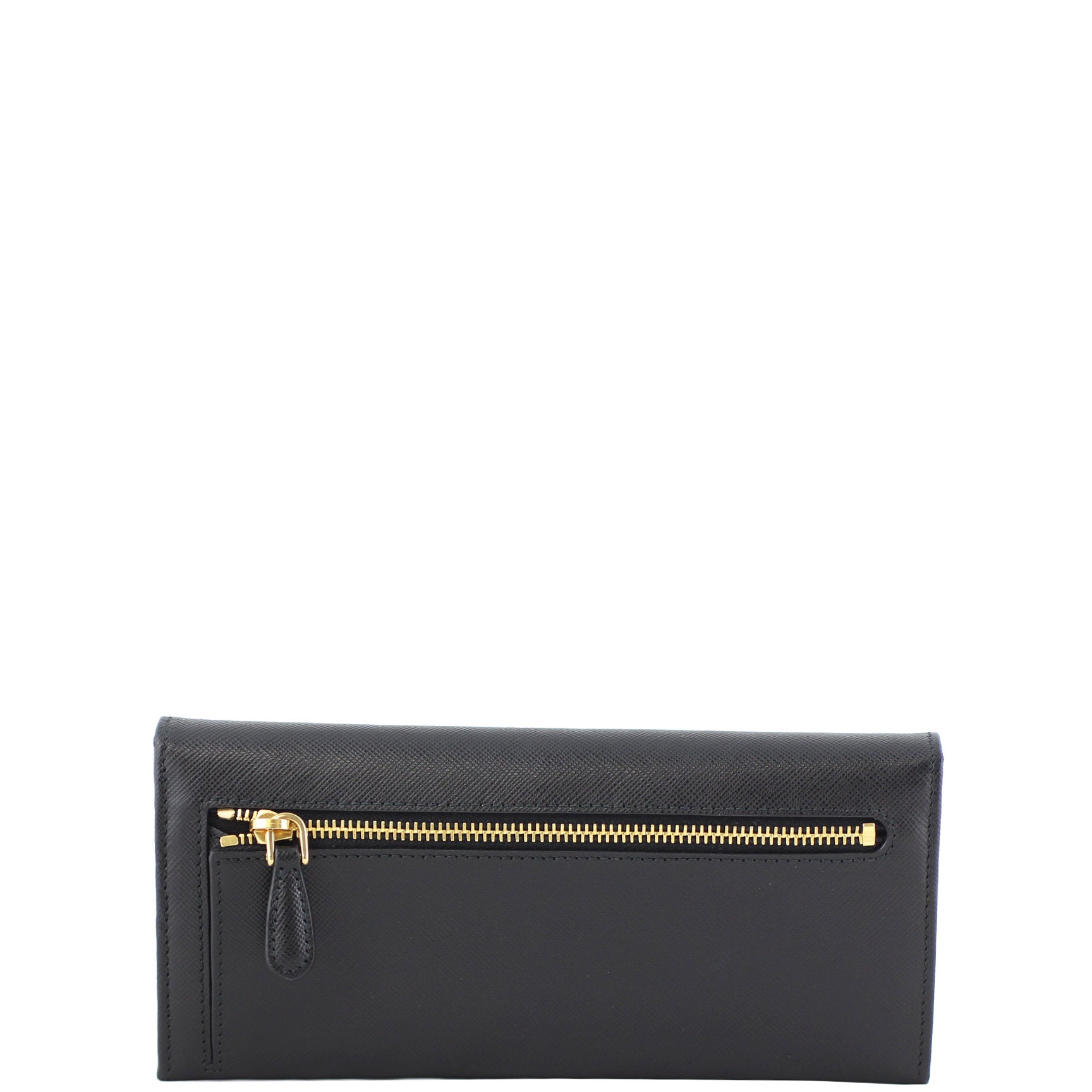 Prada Saffiano Chic Continental Wallet Back
