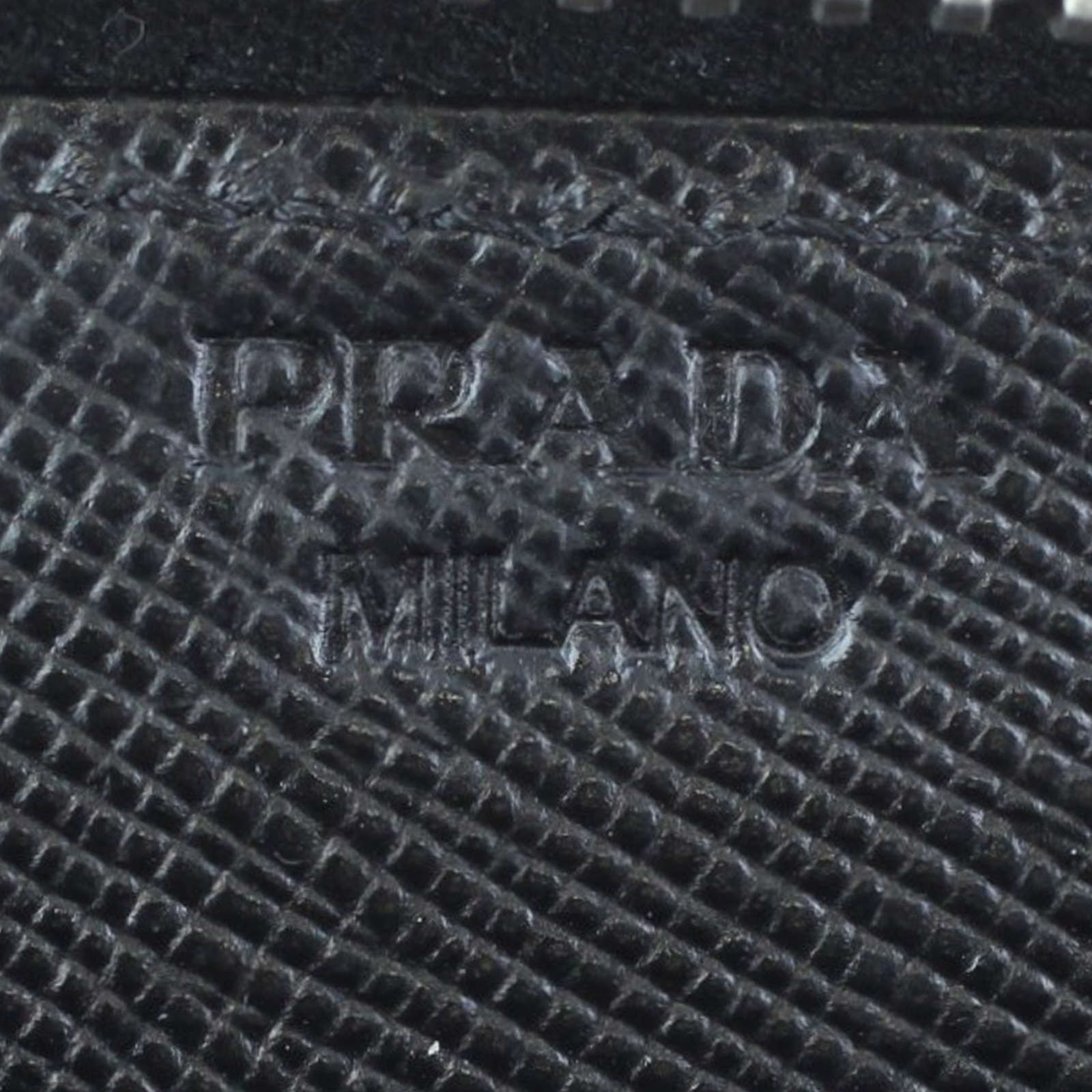 Prada Saffiano Coin Purse Stamp