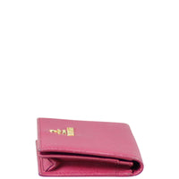 Prada Saffiano Compact Wallet Side