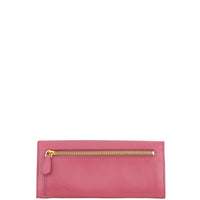 Prada Saffiano Continental Bow Wallet Back