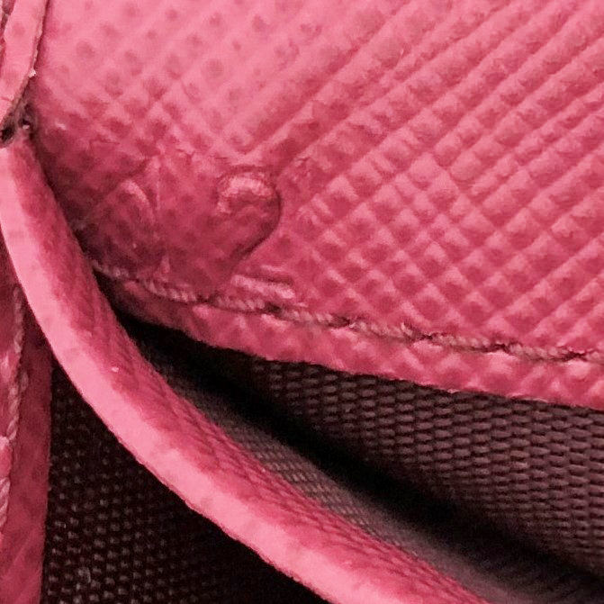 Prada Saffiano Continental Bow Wallet Code